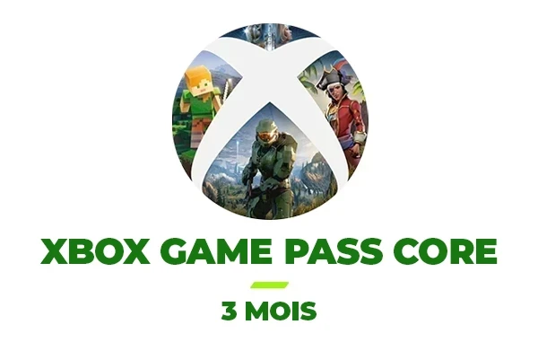 Xbox Game Pass Core 3 mois