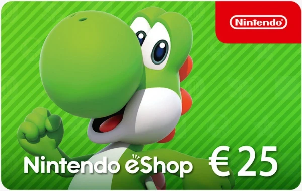 Nintendo eShop Carte 25 €