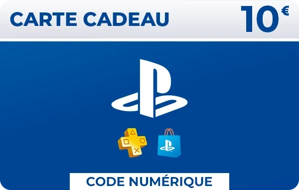 PlayStation Store Carte Cadeau 10 €