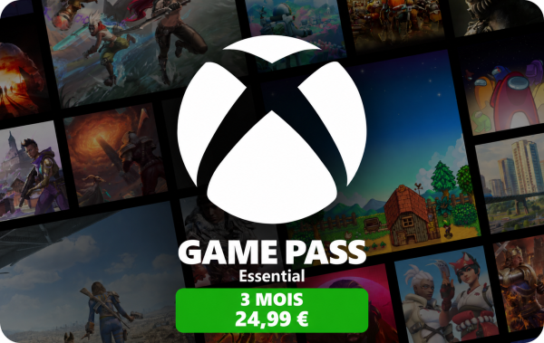 Xbox Game Pass Essential - 3 mois