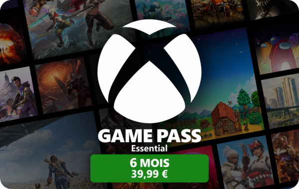 Xbox Game Pass Essential - 6 mois