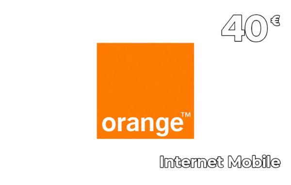 Orange e-recharge 40 € Internet Mobile