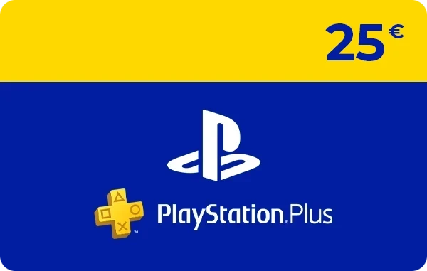 PlayStation Plus Carte 25 €