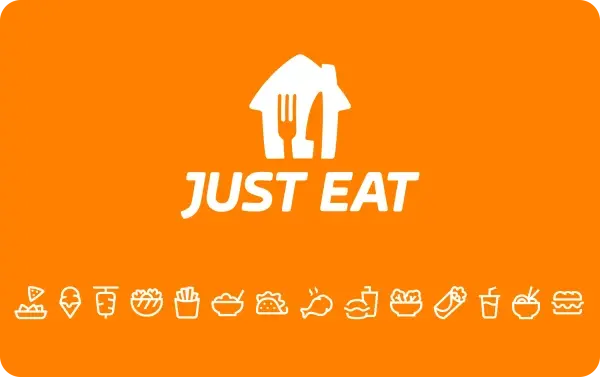 Just Eat Carte cadeau 15 € - 150 €