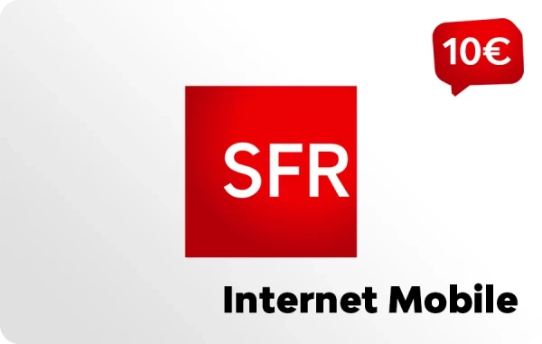 SFR La Carte Internet Mobile 10 €