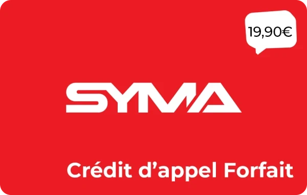 Forfait Syma 19,90 €