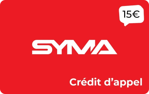 Syma crédit d'appel 15 €
