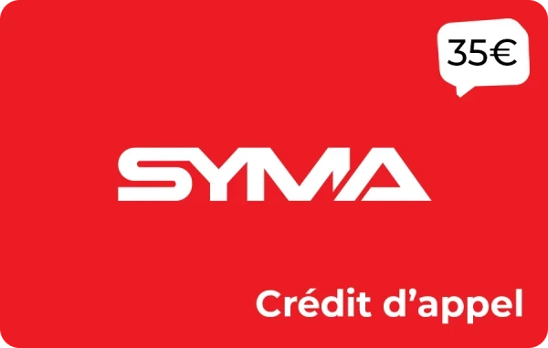 Syma crédit d'appel 35 €