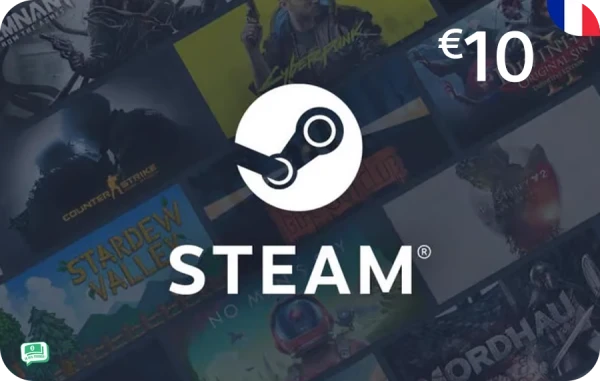 Steam Carte Cadeau 10 €