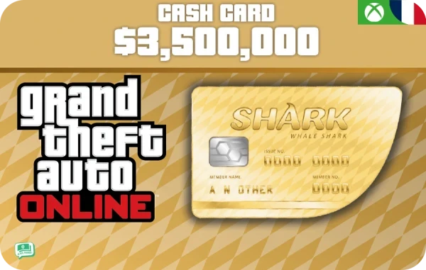 Grand Theft Auto V (GTA V) Whale Shark Cash Card (Xbox)