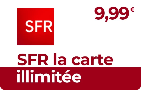 SFR La Carte Illimite 9.99 €