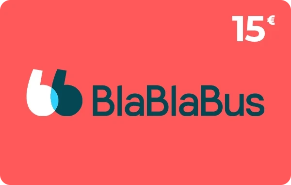 BlaBlaBus Carte Cadeau 15 €