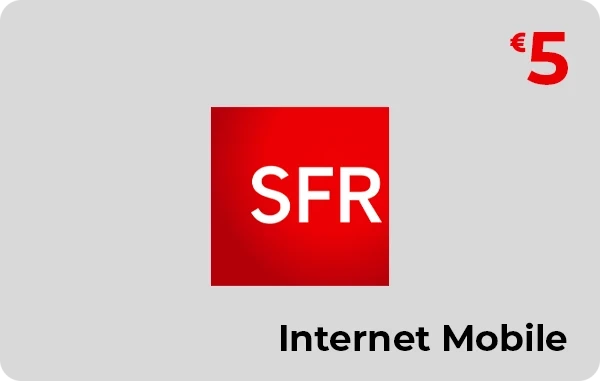 SFR La Carte Internet Mobile 5 €