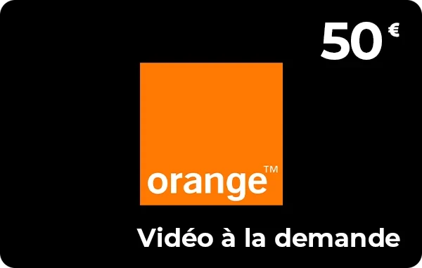 Orange Vidéo Ticket 50 € + 6 €
