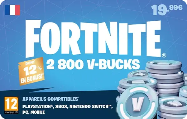 Code Fortnite 2800 V-Bucks