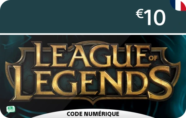 League of Legends crédit 10 €