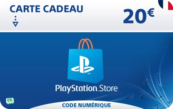 PlayStation Store Carte Cadeau 20 €