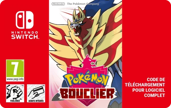 Pokémon Bouclier Switch