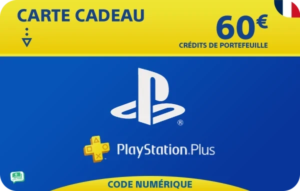 PlayStation Plus Carte 60 €