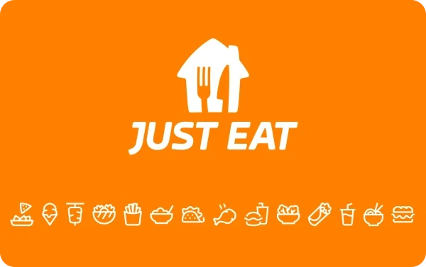 Just Eat Carte cadeau 15 € - 150 €